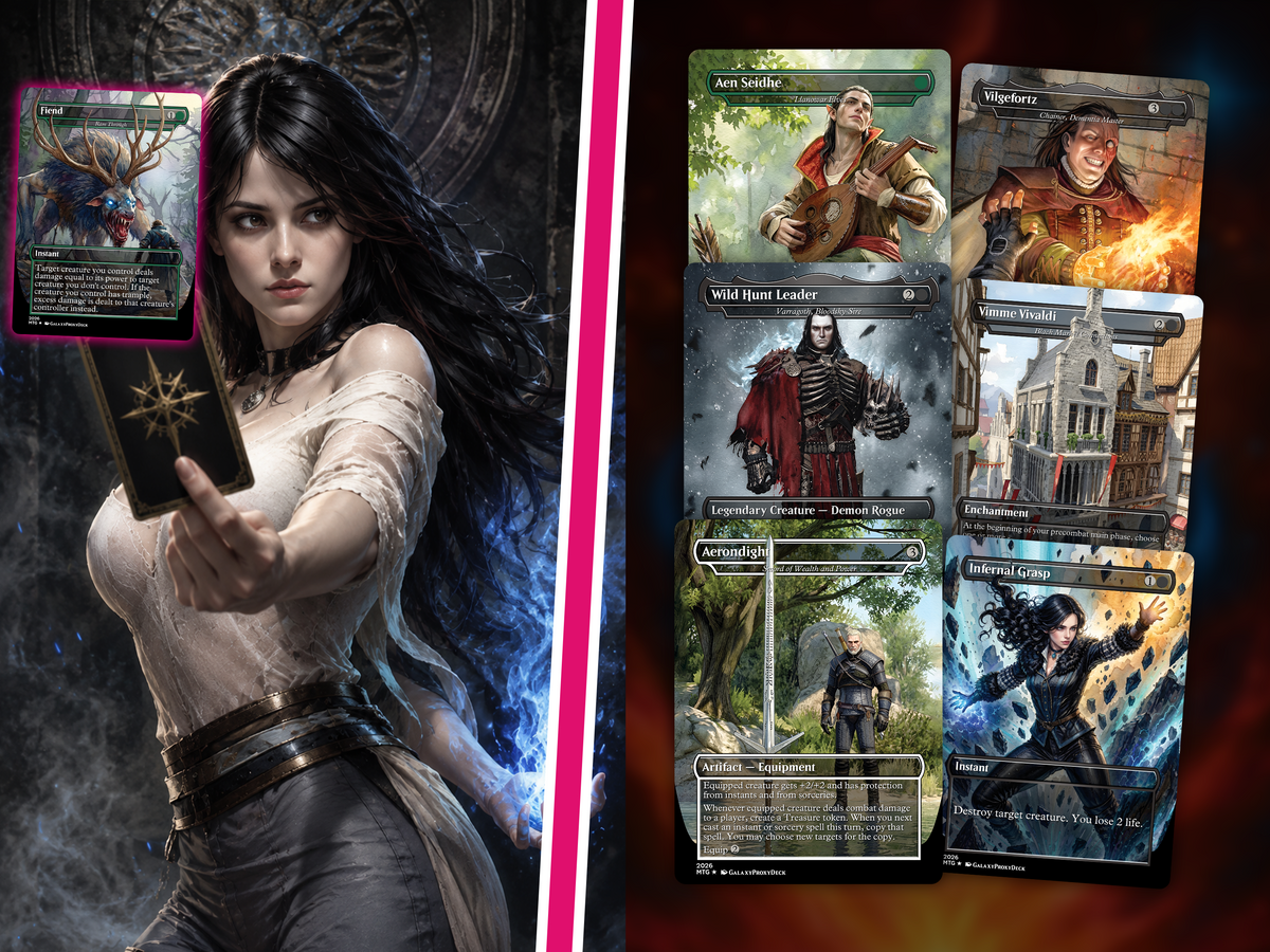 Witcher Themed Commander Deck - 117+ Cards | PrimeDecks