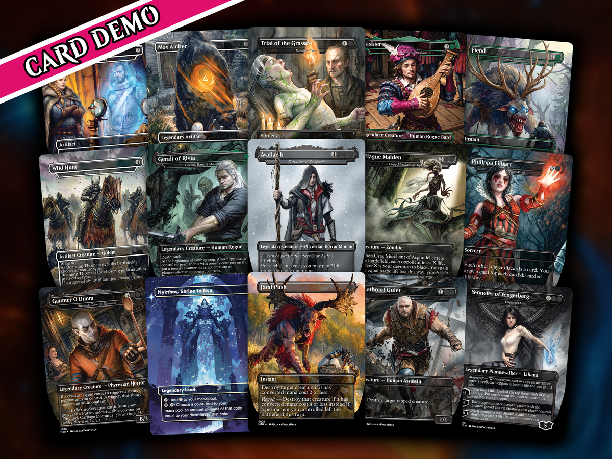 Witcher Themed Commander Deck - 117+ Cards | PrimeDecks