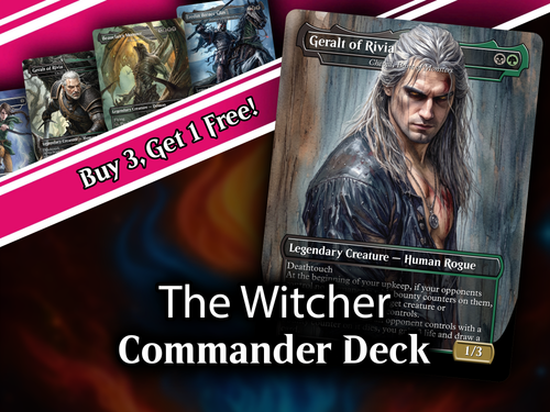 | New |Witcher Themed Commander Deck - 117+ Cards | PrimeDecks