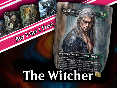 Witcher Themed Commander Deck - 117+ Cards | PrimeDecks