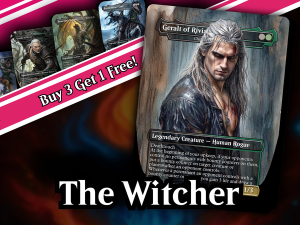 Witcher Themed Commander Deck - 117+ Cards | PrimeDecks