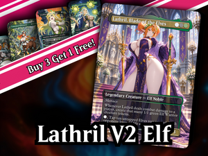 | New | Lathril V2 Elf Tribal Commander Deck – 100+ Cards Custom Art EDH Set | PrimeDecks