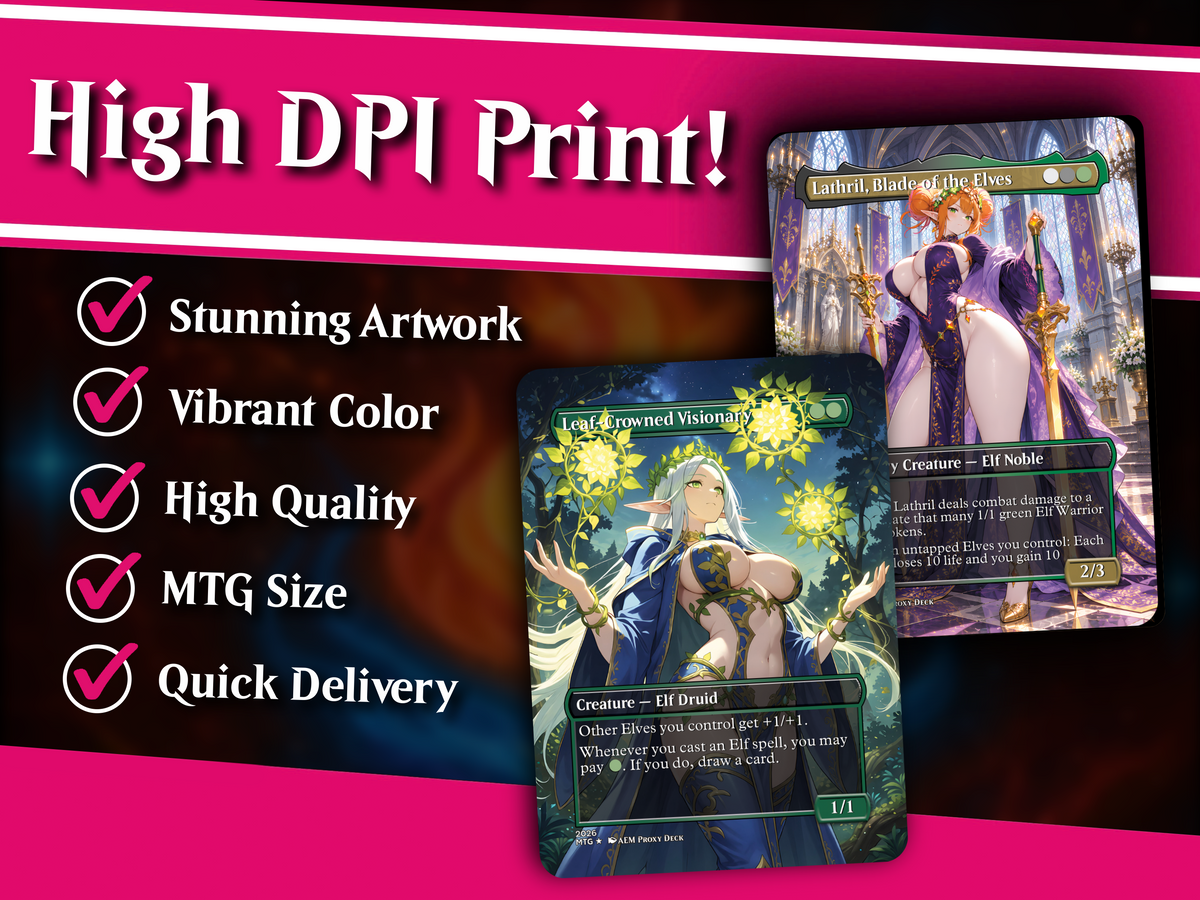 | New | Lathril V2 Elf Tribal Commander Deck – 100+ Cards Custom Art EDH Set | PrimeDecks - Image 4
