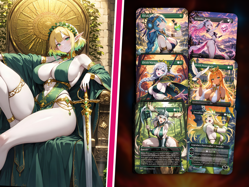 | New | Lathril V2 Elf Tribal Commander Deck – 100+ Cards Custom Art EDH Set | PrimeDecks - Image 5