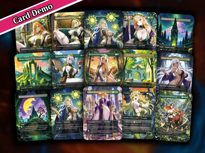 | New | Lathril V2 Elf Tribal Commander Deck – 100+ Cards Custom Art EDH Set | PrimeDecks - Image 7