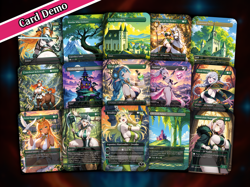 | New | Lathril V2 Elf Tribal Commander Deck – 100+ Cards Custom Art EDH Set | PrimeDecks - Image 8