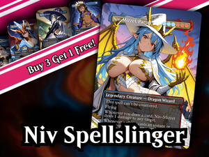 | New | Niv Spellslinger Commander Deck – 100+ Cards Custom Art EDH Set | PrimeDecks
