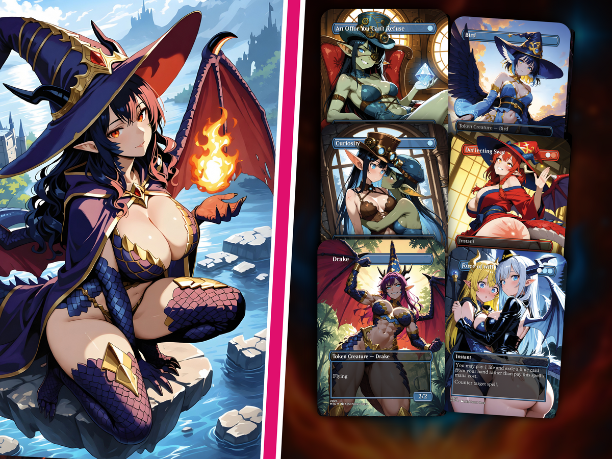 | New | Niv Spellslinger Commander Deck – 100+ Cards Custom Art EDH Set | PrimeDecks - Image 3