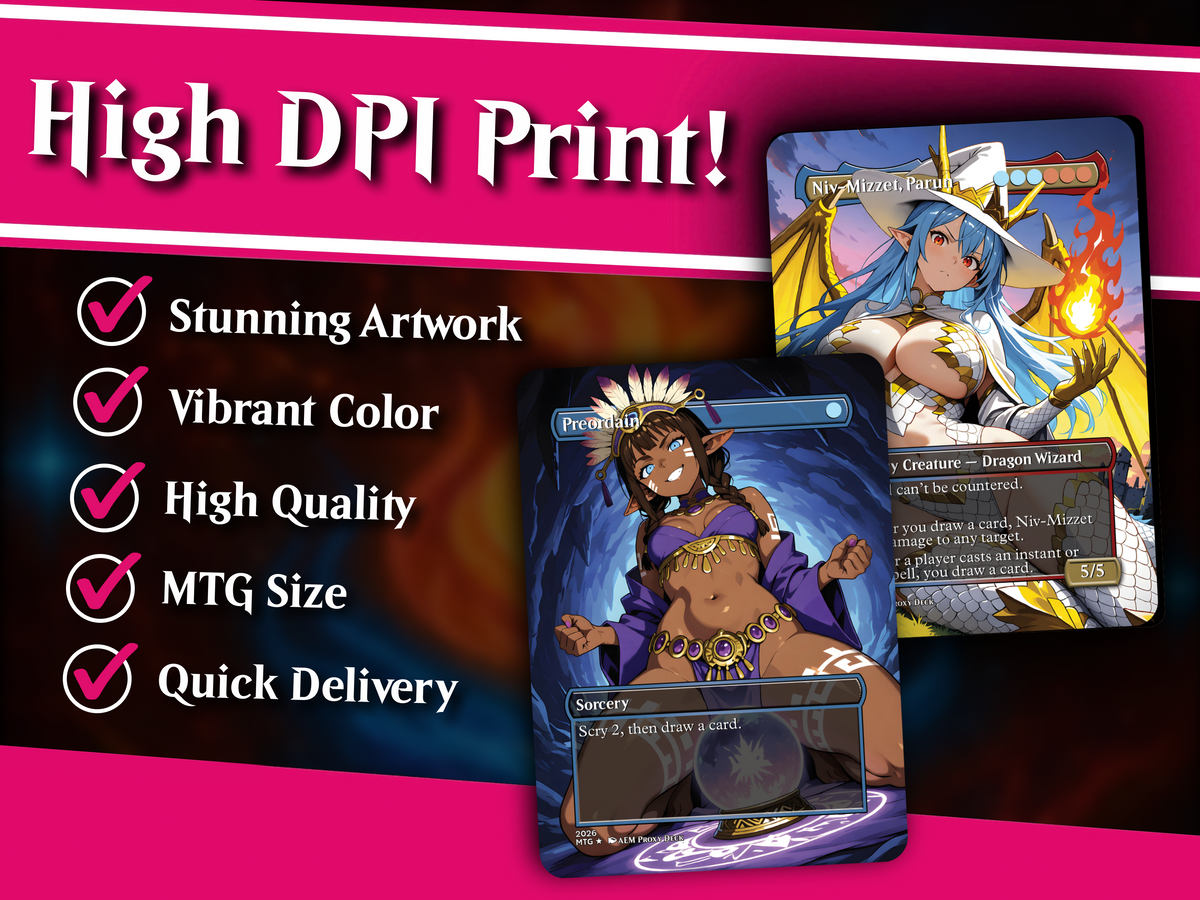 | New | Niv Spellslinger Commander Deck – 100+ Cards Custom Art EDH Set | PrimeDecks - Image 4