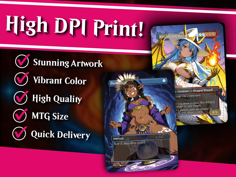 | New | Niv Spellslinger Commander Deck – 100+ Cards Custom Art EDH Set | PrimeDecks - Image 4