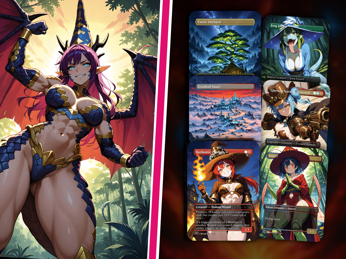 | New | Niv Spellslinger Commander Deck – 100+ Cards Custom Art EDH Set | PrimeDecks - Image 5