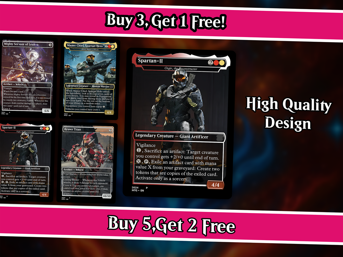 Halo Infinite Commander Deck - 120+ Cards | PrimeDecks