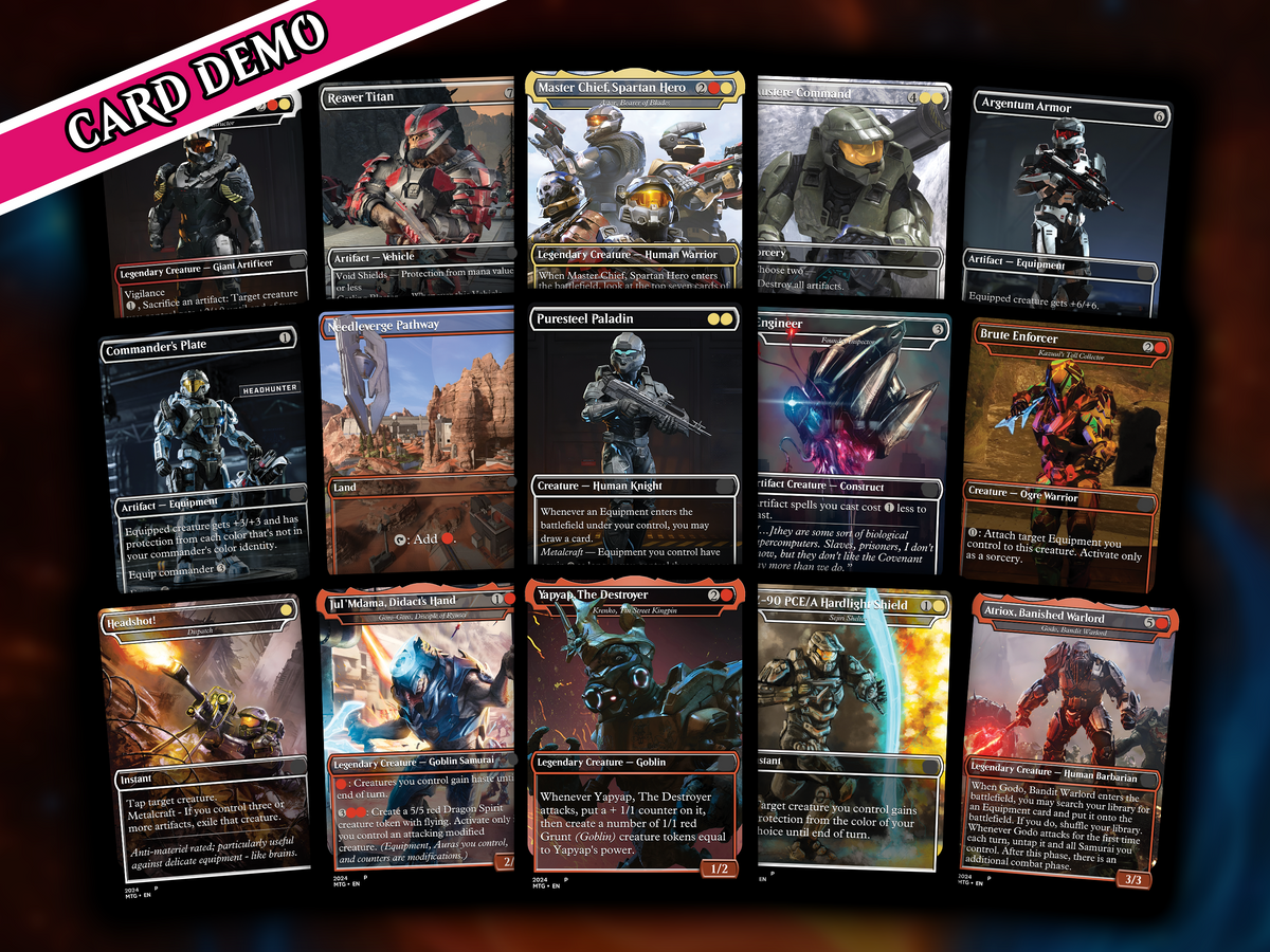 Halo Infinite Commander Deck - 120+ Cards | PrimeDecks