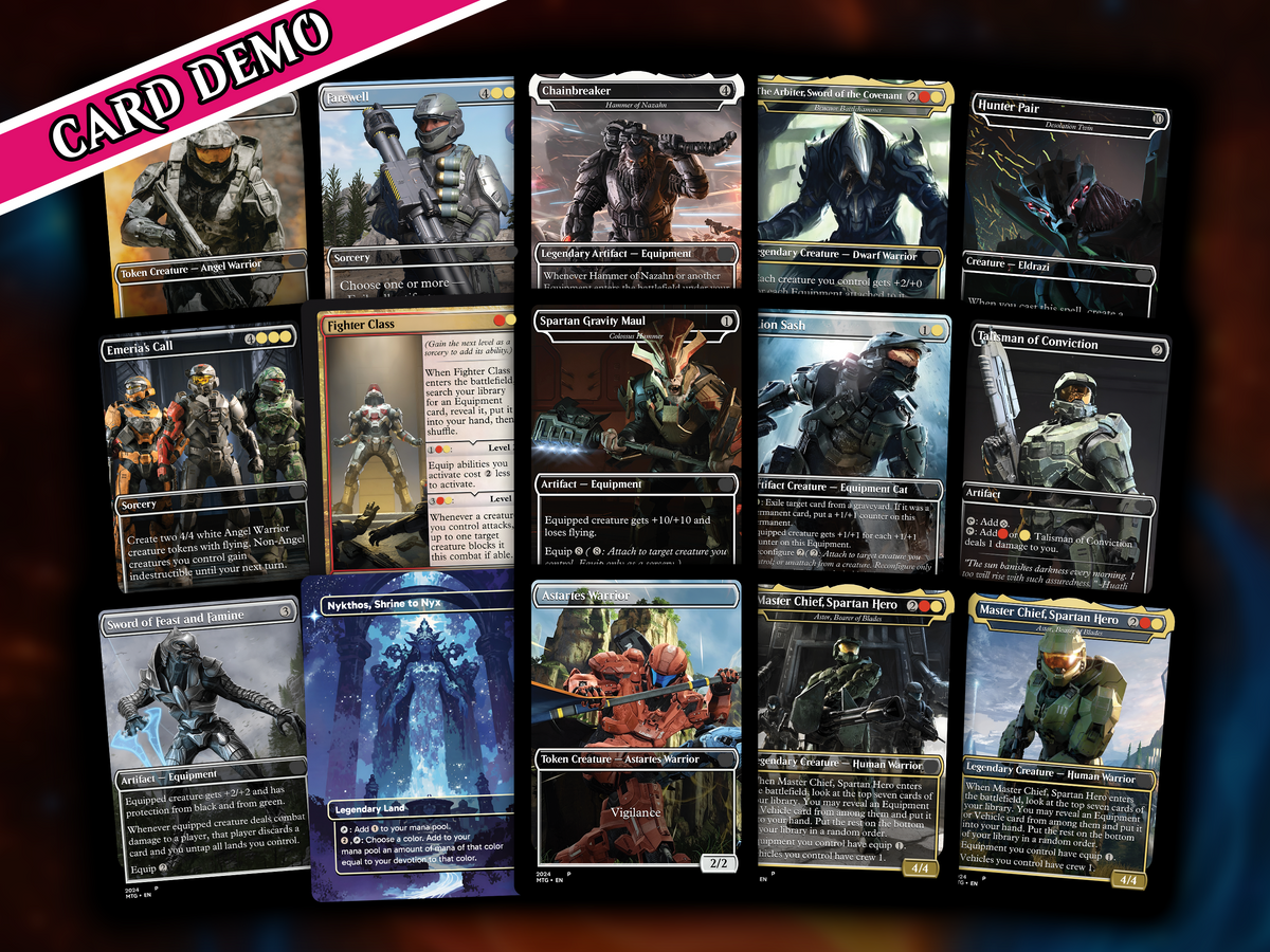 Halo Infinite Commander Deck - 120+ Cards | PrimeDecks