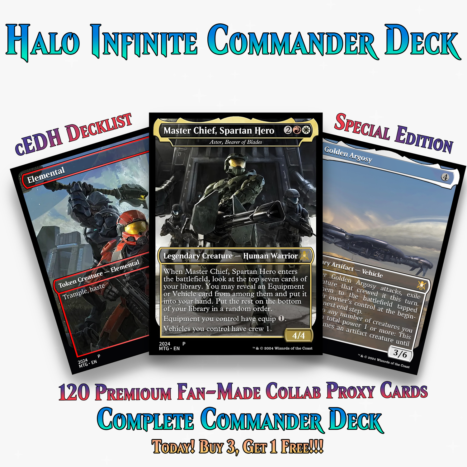Halo Infinite Commander Deck - 120+ Cards | PrimeDecks