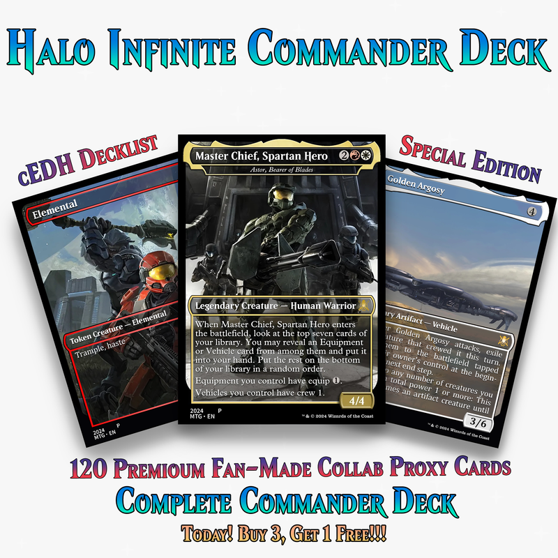 Halo Infinite Commander Deck - 120+ Cards | PrimeDecks