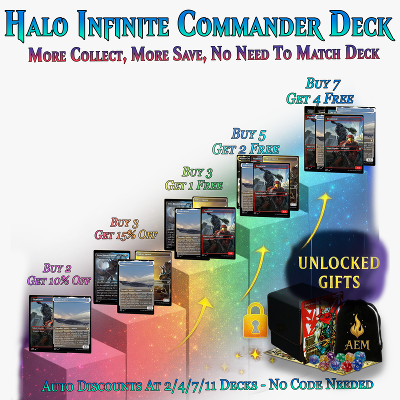 Halo Infinite Commander Deck - 120+ Cards | PrimeDecks