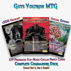 Guts Voltron Commander Deck | 129+ Cards | PrimeDecks