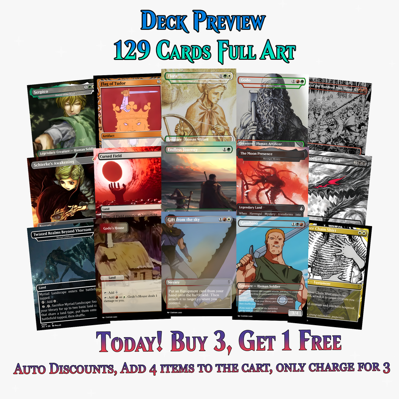 Guts Voltron MTG Proxy Commander Deck | 129 Cards | ProxyTCG