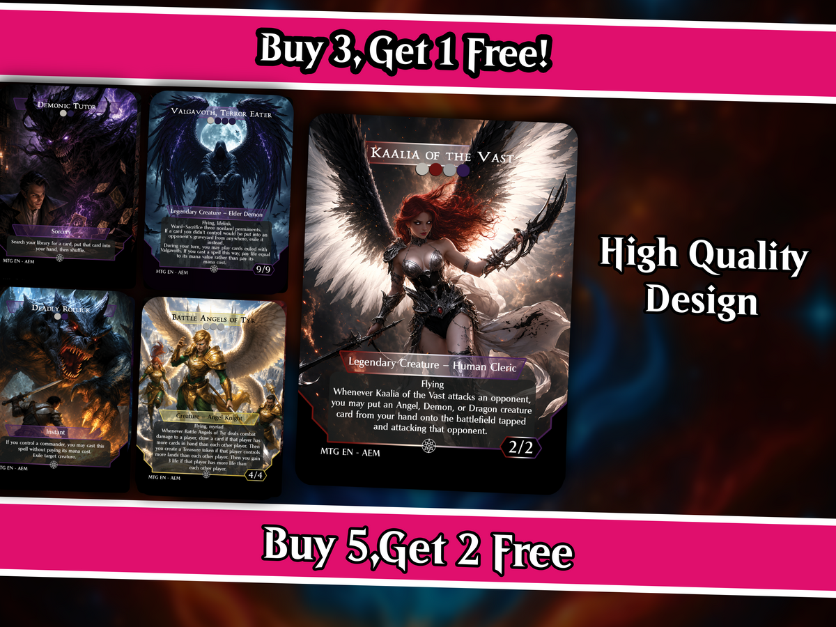 | New | Kaalia of the Vast 2 Commander Deck | 113+ Cards | PrimeDecks [prime-mock-20260924 LK-30]
