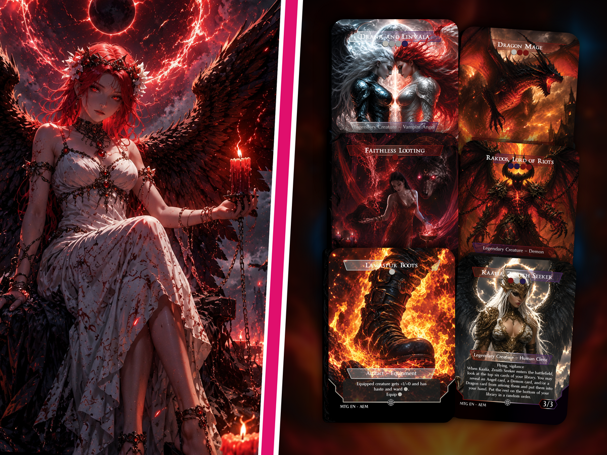 | New | Kaalia of the Vast 2 Commander Deck | 113+ Cards | PrimeDecks [prime-mock-20260924 LK-30]