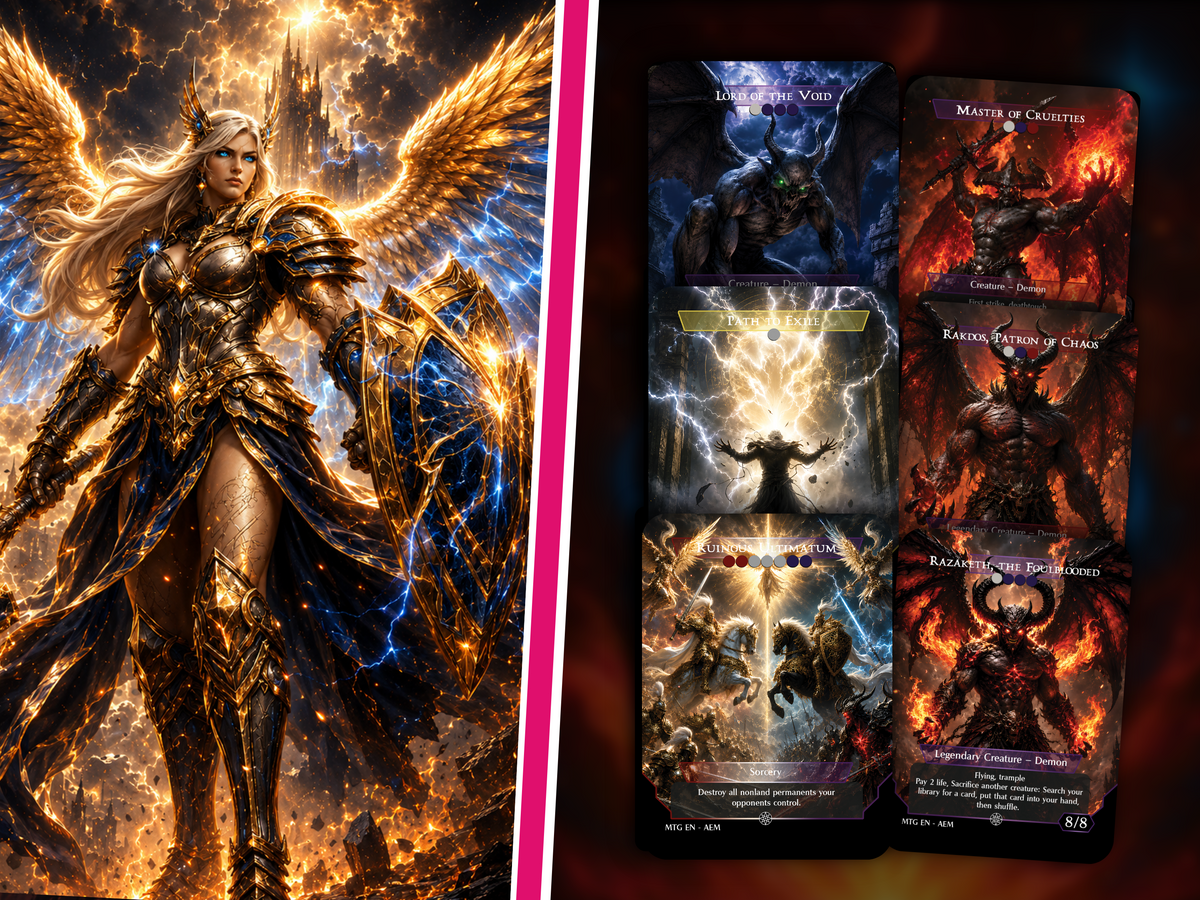 | New | Kaalia of the Vast 2 Commander Deck | 113+ Cards | PrimeDecks [prime-mock-20260924 LK-30]