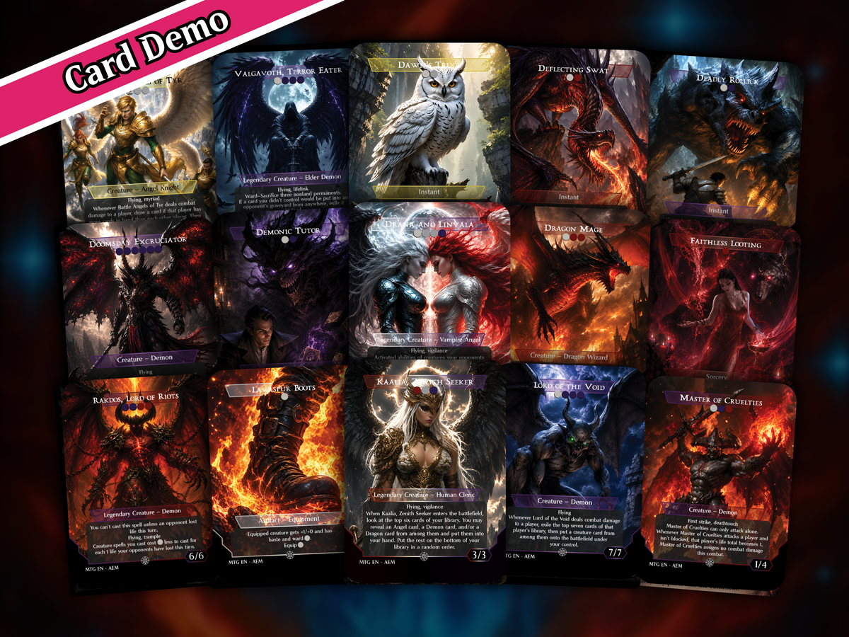 | New | Kaalia of the Vast 2 Commander Deck | 113+ Cards | PrimeDecks [prime-mock-20260924 LK-30]