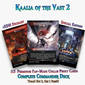 Kaalia of the Vast 2 MTG Proxy Commander Deck | 113 Cards | ProxyTCG