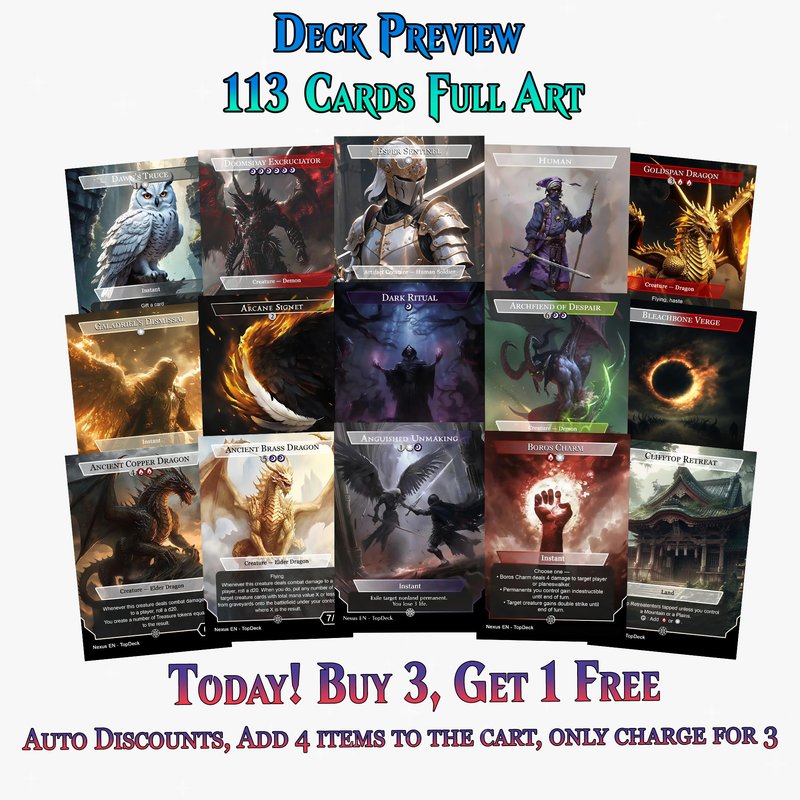 Kaalia of the Vast 2 MTG Proxy Commander Deck | 113 Cards | ProxyTCG