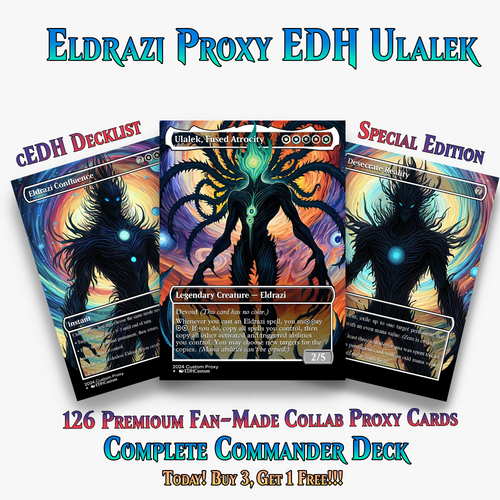 Eldrazi Proxy Deck – Ulalek Abstract MTG Commander | 126 Cards | ProxyTCG