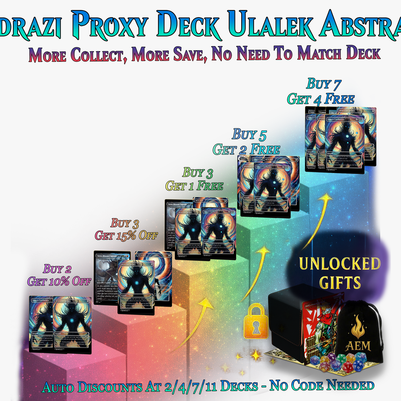 Eldrazi Proxy Deck – Ulalek Abstract MTG Commander | 126+ Cards | PrimeDecks