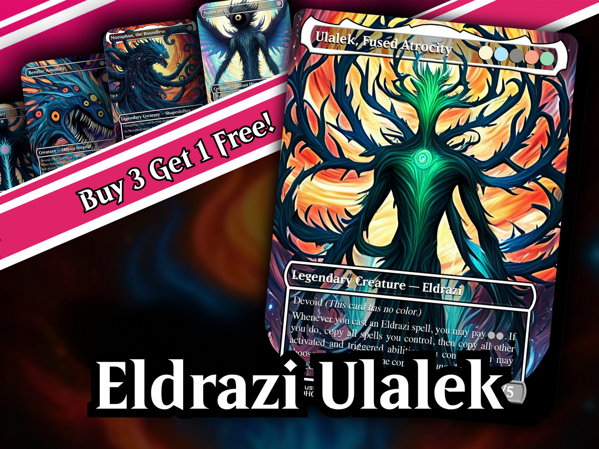 Eldrazi Proxy Deck – Ulalek Abstract MTG Commander | 126+ Cards | PrimeDecks