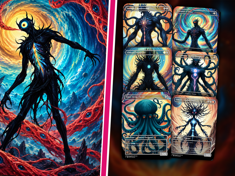 Eldrazi Proxy Deck – Ulalek Abstract MTG Commander | 126+ Cards | PrimeDecks