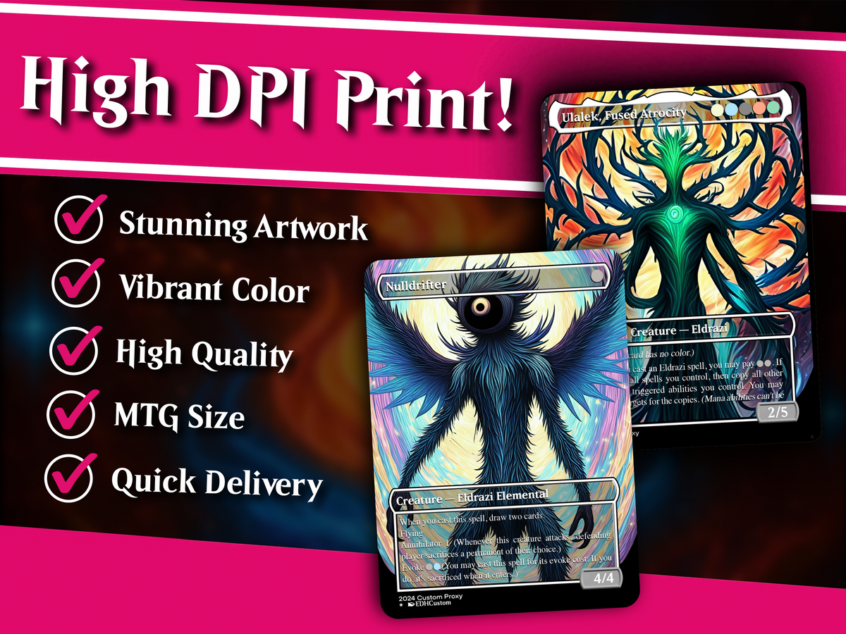 Eldrazi Proxy Deck – Ulalek Abstract MTG Commander | 126+ Cards | PrimeDecks