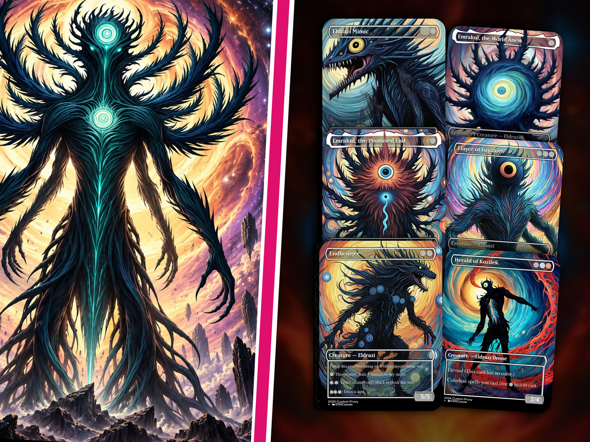 Eldrazi Proxy Deck – Ulalek Abstract MTG Commander | 126+ Cards | PrimeDecks
