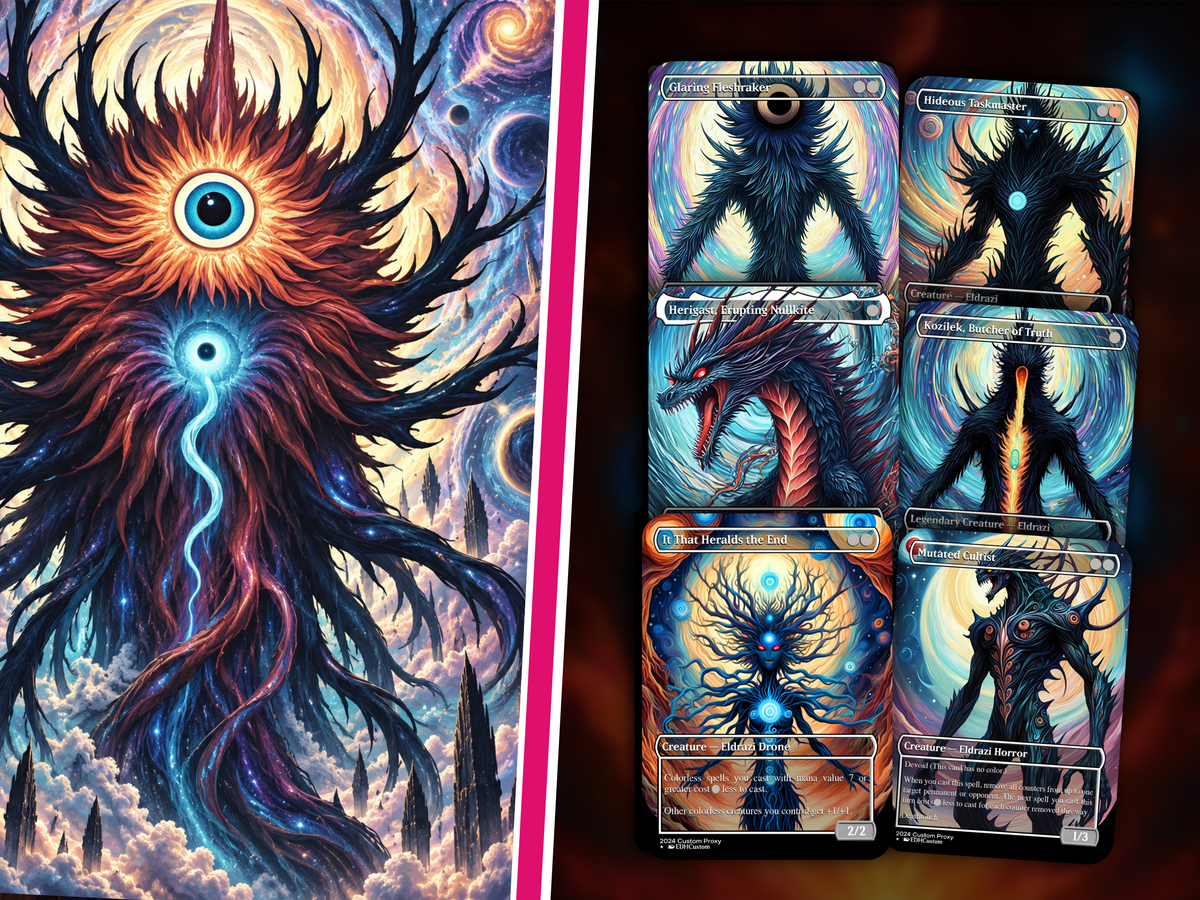 Eldrazi Proxy Deck – Ulalek Abstract MTG Commander | 126+ Cards | PrimeDecks