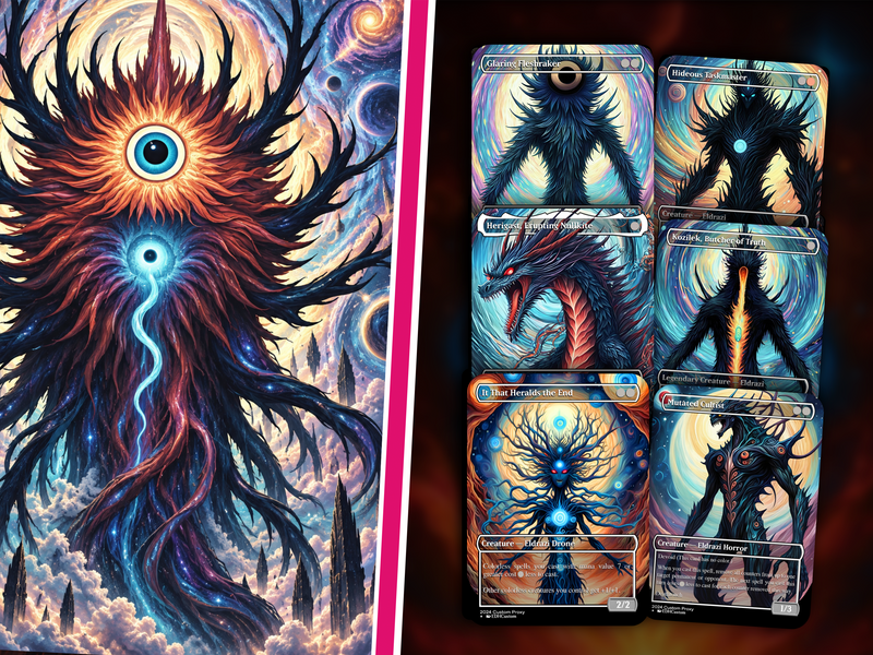 Eldrazi Proxy Deck – Ulalek Abstract MTG Commander | 126+ Cards | PrimeDecks
