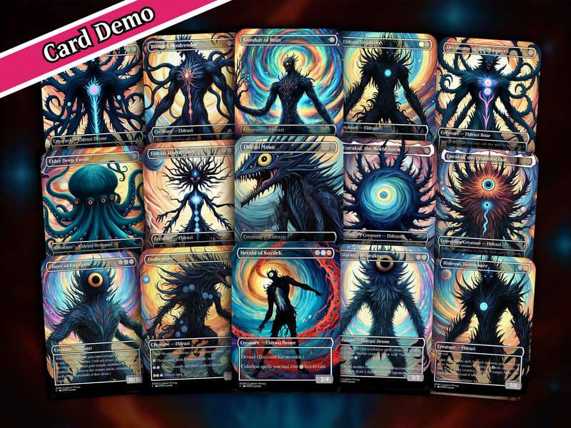 Eldrazi Proxy Deck – Ulalek Abstract MTG Commander | 126+ Cards | PrimeDecks