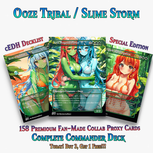 Ooze Tribal Slime Storm Commander Deck | 154+ Cards | PrimeDecks