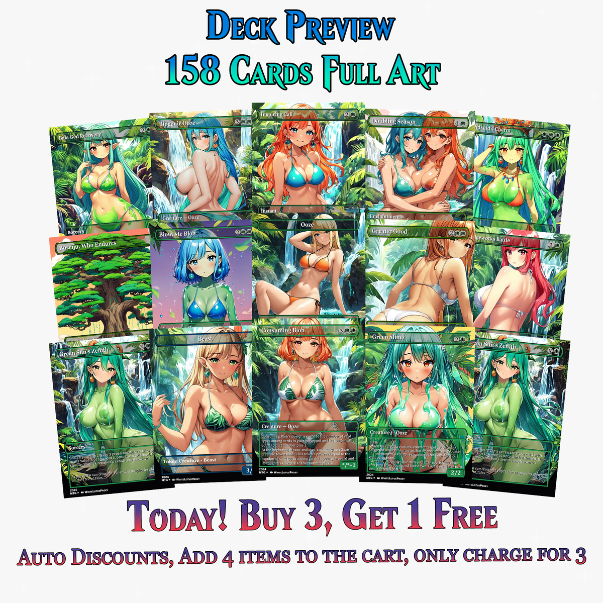 Ooze Tribal Slime Storm Commander Deck | 154+ Cards | PrimeDecks