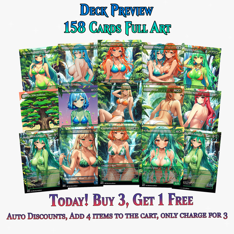 Ooze Tribal Slime Storm Commander Deck | 154+ Cards | PrimeDecks