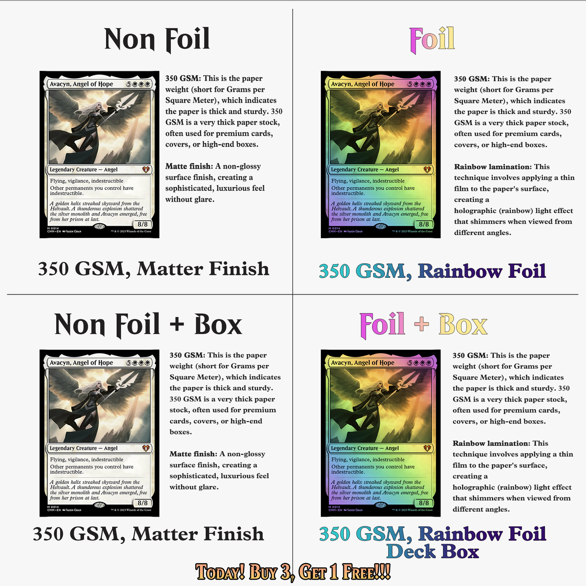 Avacyn Themed Commander Deck | 104+ Cards | PrimeDecks