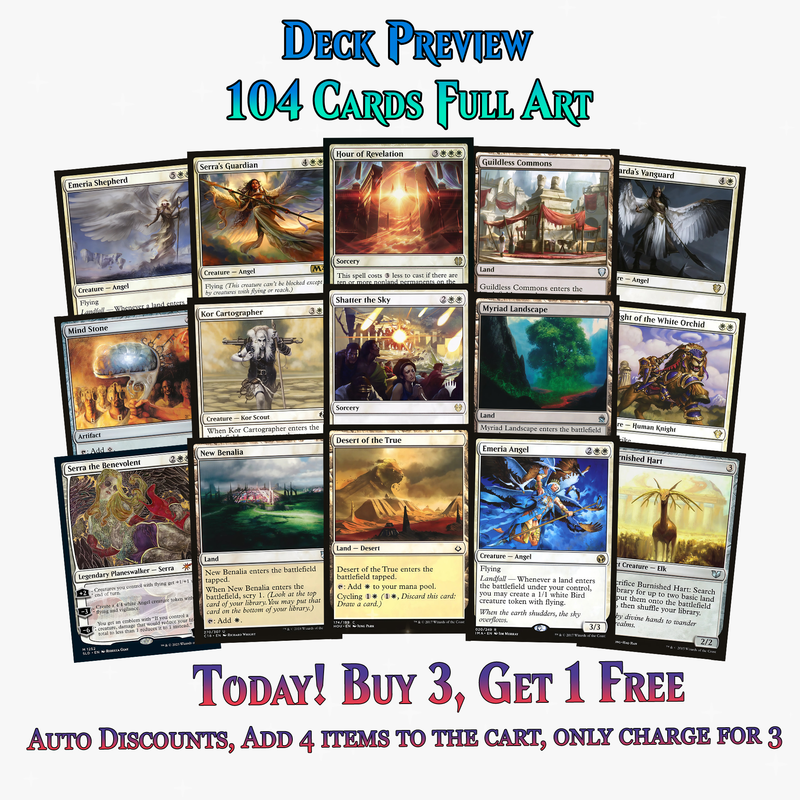 Avacyn Themed Commander Deck | 104+ Cards | PrimeDecks