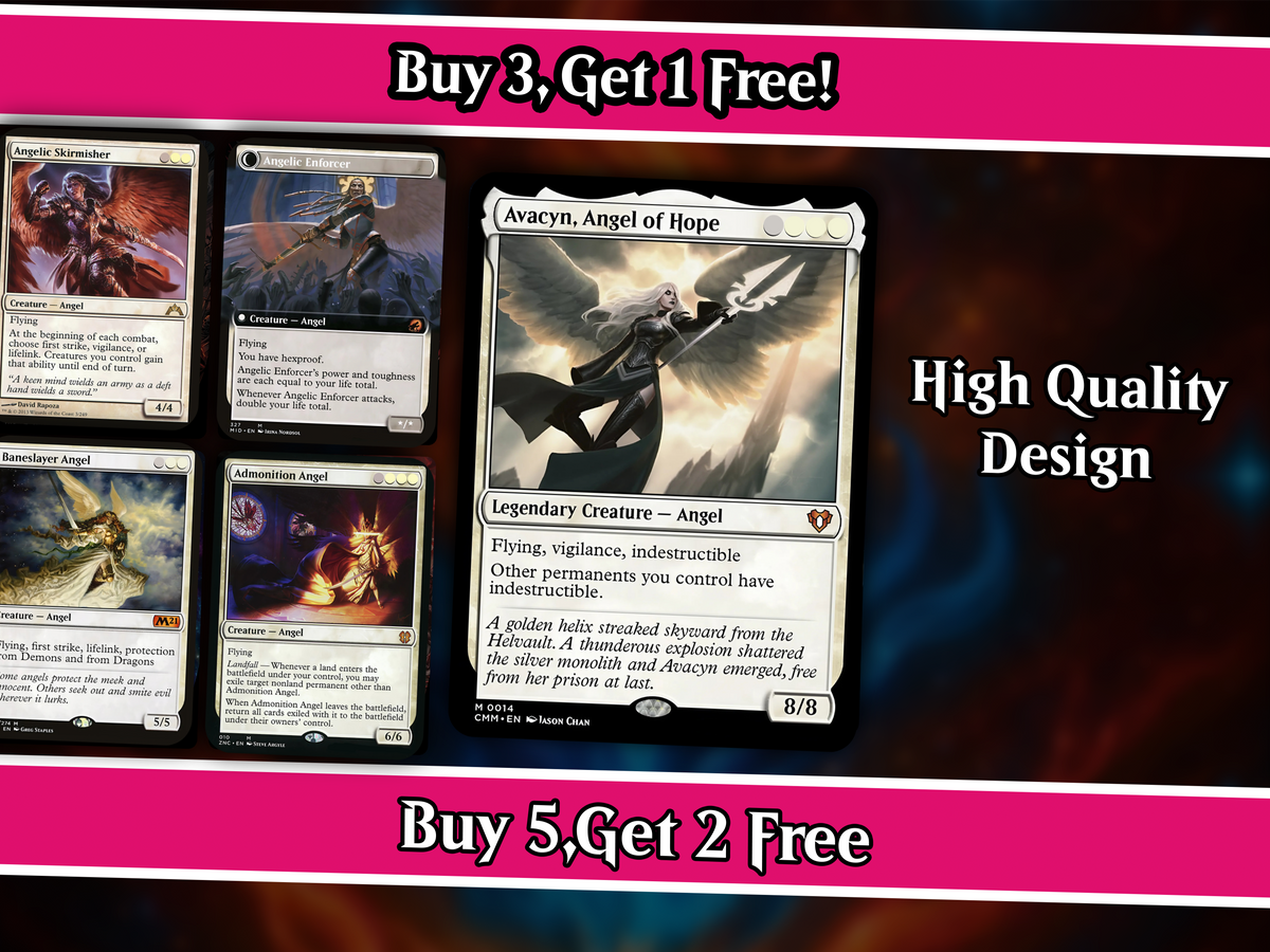 Avacyn Themed Commander Deck | 104+ Cards | PrimeDecks