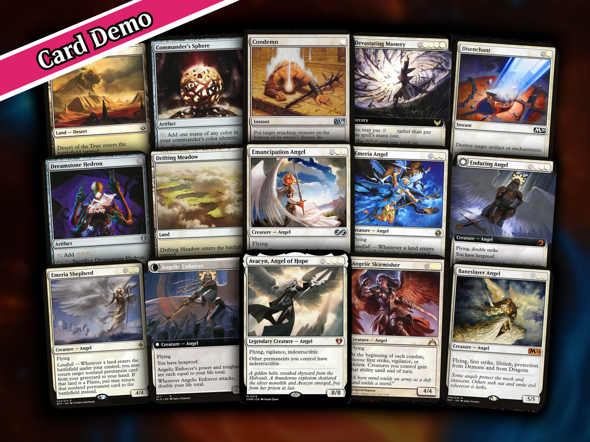Avacyn Themed Commander Deck | 104+ Cards | PrimeDecks