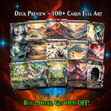 Anime Watercolor Lands Pack | 54+ Lands for EDH | PrimeDecks