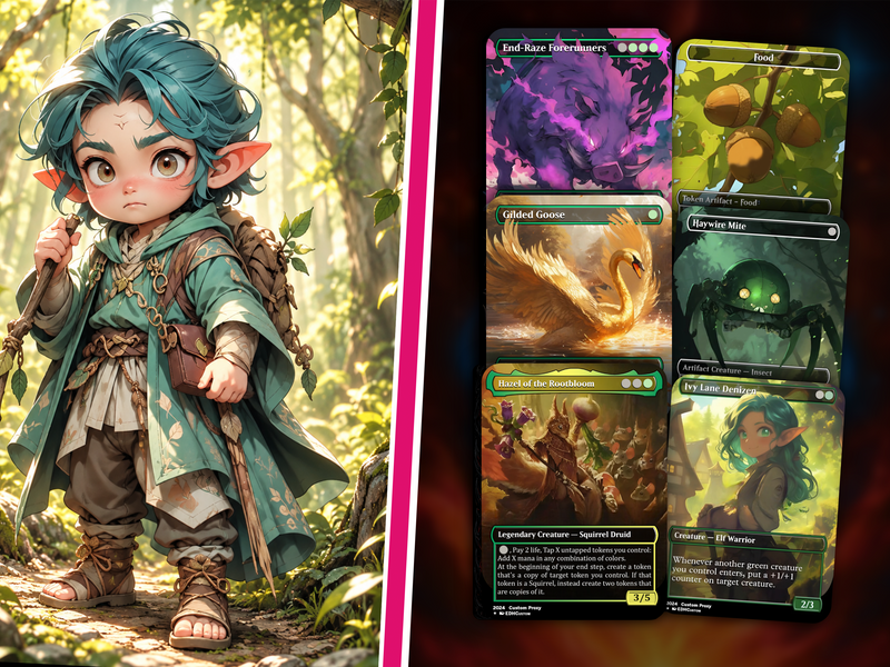 Squirrel Tribal Chatterfang Commander Deck | 123+ Cards | PrimeDecks