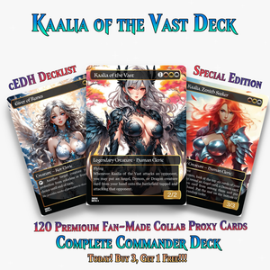 Kaalia of the Vast MTG Proxy Commander Deck | 120 Cards | ProxyTCG