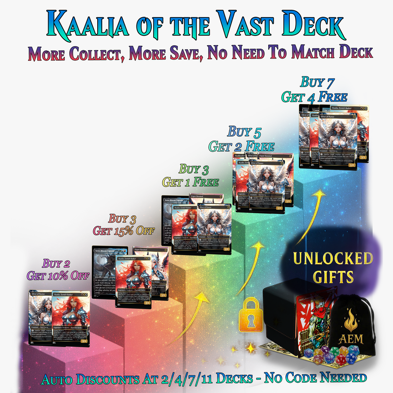 Kaalia of the Vast MTG Proxy Commander Deck | 120 Cards | ProxyTCG