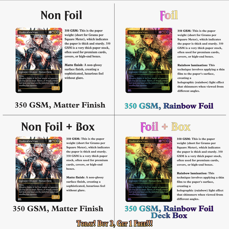 Kaalia of the Vast MTG Proxy Commander Deck | 120 Cards | ProxyTCG
